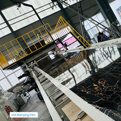 1220*2240mmmm Size PVC Artificial Marble Sheet Making Machine for Perfectly Smooth Sheets