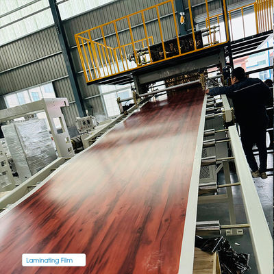 1220*2240mmmm Size PVC Artificial Marble Sheet Making Machine for Perfectly Smooth Sheets
