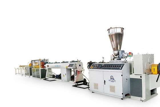 Online Support After Service Sino-Holyson PVC Electric Cable Trunking Making Machine