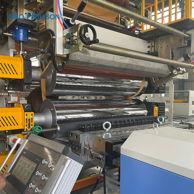 1220*2240mm PVC Artificial Marble Sheet Making Machine With 36.9 Rpm Screw Speed