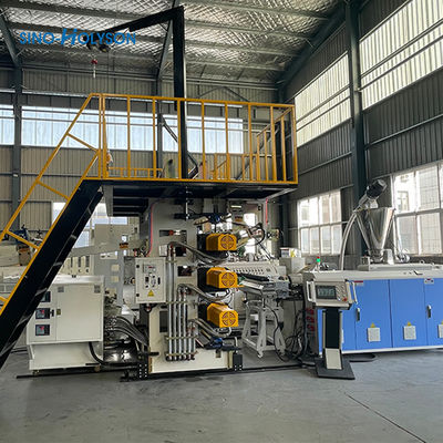 Automatic PVC Artificial Marble Sheet Making Machine with Screw Material 38CrMoALA