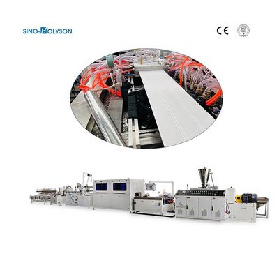 Sino-Holyson HSJZ -53/128 PVC Wall Ceiling Panel Making Machine With Double-screw Design