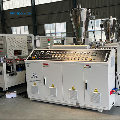 Sino-Holyson HSJZ -53/128 PVC Wall Ceiling Panel Making Machine With Double-screw Design
