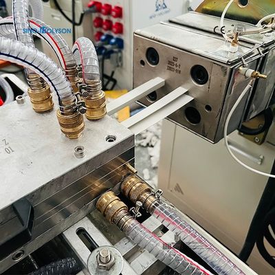 HSJZ-65/132 PVC Flute Wall Panel Making Machine(7/9 Grooves)