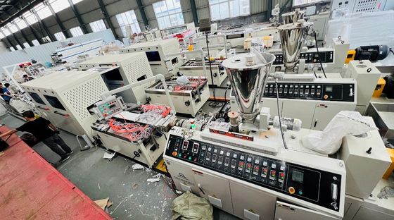 110kw 50-200mm Plastic Extrusion Panel Wall Ceiling Production Line PVC Panel Making Machine