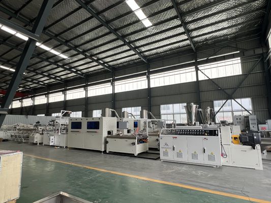 250-300mm PVC Wall / Ceiling Panel Making Machine for WPC Profiles