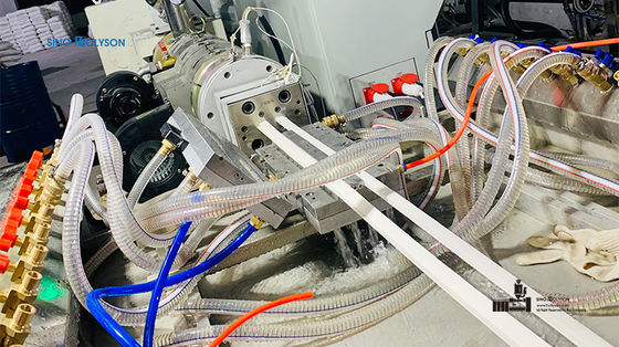 30kw Automatic PVC Angle Line Making Machine 60-80kg/H
