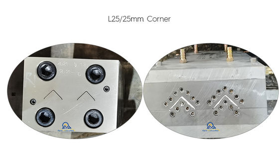 Double Screw PVC Baseboard Making Machine 42 Rpm 80-120kg/Hr