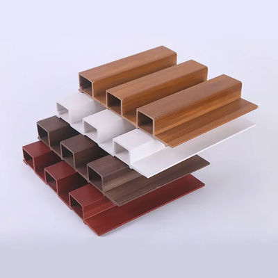Counter Rotating Conical Twin Screw WPC Wall Panel Making Machine With 38CrMoALA Screw Material