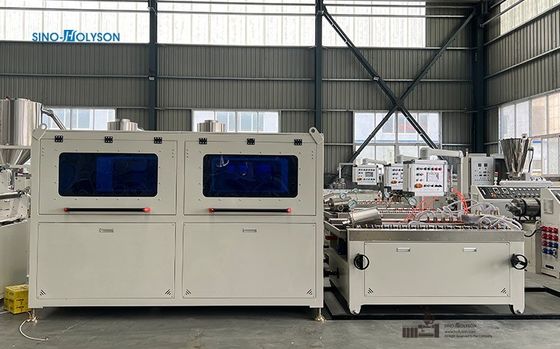 38CrMoALA Plastic Extrusion Production Line For PVC WPC Panel By Sino Holyson