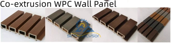 380V 50Hz 3phase WPC Wall Panel Making Machine Width 300mm/400mm/600mm