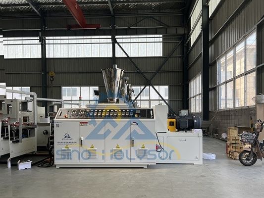 Width 300mm WPC Solid Door Frame Making Machine 25000*2200*2200mm
