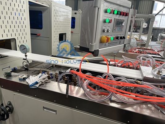 200-300mm Double Screw PVC Panel Manufacturing Machine 23x2x2m