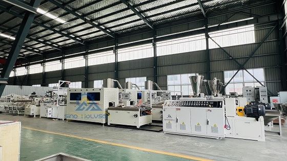 603*603 ABB Inverter PVC Ceiling Panel Making Machine 37kW