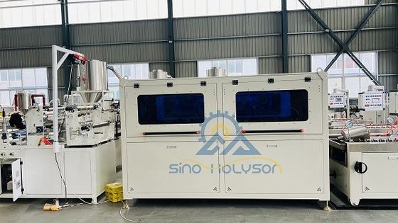 Siemens PLC Control PVC Panel Machine Width Of Ceiling Panel 250mm To 300mm