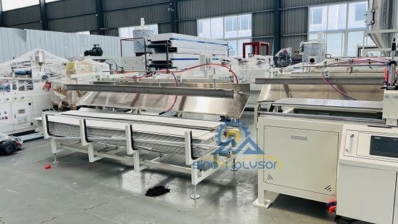 200-300mm Double Screw PVC Panel Manufacturing Machine 23x2x2m