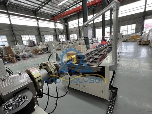 Siemens PLC Control WPC Solid Door Frame Making Machine 150-240kg/H