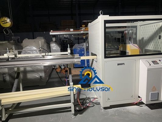 HSJZ-65/132 WPC Door Frame Making Machine / WPC Profile Machine