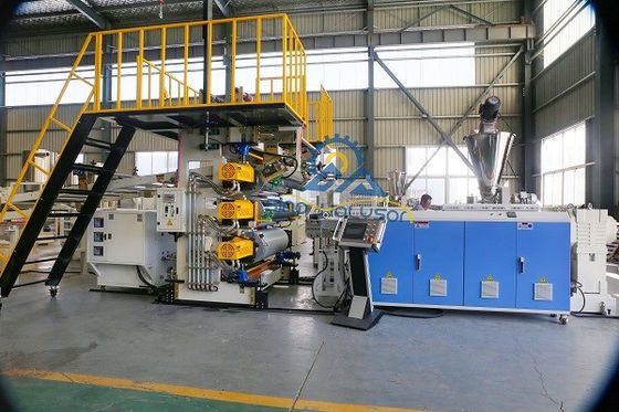 HSJZ-80/156 Artificial PVC Marble Sheet Making Machine(1220*2440mm)