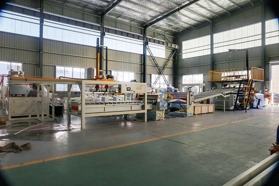 PVC Artificial Marble Board Making Machine PVC Embossing Marble Sheet Extrusion Production Line
