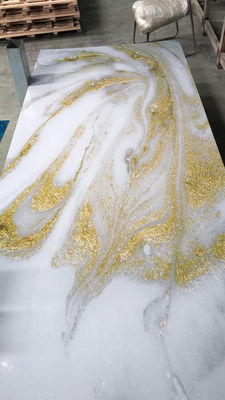 3-8mm UV Imitation Marble Board Extrusion Line PVC Marble Sheet Double Screw Machine