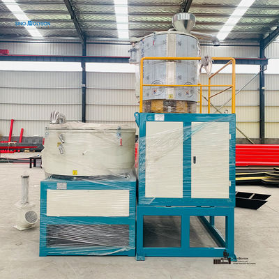 400-600kg/H High Speed Plastic PVC Mixer Machine 2500*2100*3800mm