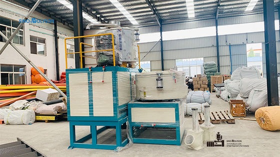 400-600kg/H High Speed Plastic PVC Mixer Machine 2500*2100*3800mm