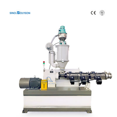 HSJ-45 Automatic Mini Plastic Single Screw Extruder 75 Rpm
