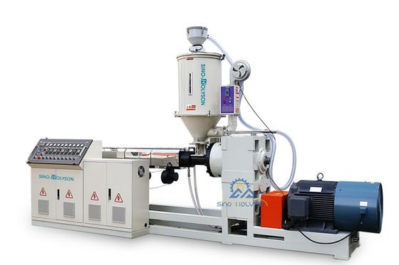 HSJ-45 Automatic Mini Plastic Single Screw Extruder 75 Rpm