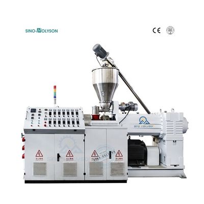 Foam Board Conical Twin Screw Extruder Production Line With 75 Rpm Screw Speed