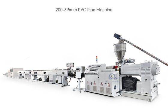 Foam Board Conical Twin Screw Extruder Production Line With 75 Rpm Screw Speed