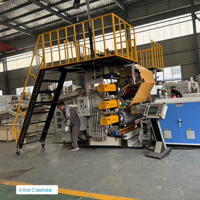 Customized PVC Artificial Marble Sheet Production Line with 380V 50HZ 3Phase Power