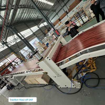 Customized PVC Artificial Marble Sheet Production Line with 380V 50HZ 3Phase Power