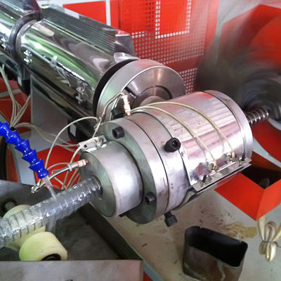 75rpm Steel Reinforced PVC Hose Making Machine With 38CrMoAlA Screw Material
