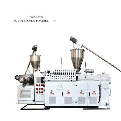 Manufacturing Plant Production PVC Pipe Making Machine With Screw Material 38CrMoALA