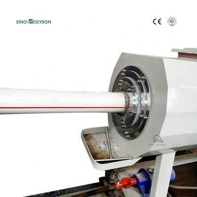110kW Power Sino-HS 3 Layer PVC Pipe Making Machine / HDPE Pipe Machine / PPR Pipe Machine