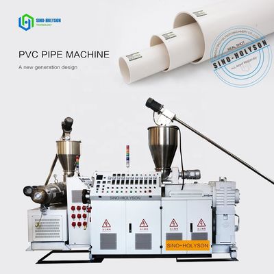 110kW Power Sino-HS 3 Layer PVC Pipe Making Machine / HDPE Pipe Machine / PPR Pipe Machine