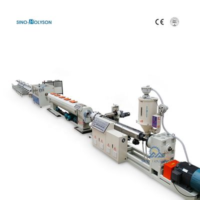 75 Rpm Plastic HDPE/PE Pipe Making Machine For Precision Pipes