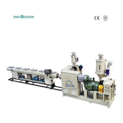 75 Rpm Plastic HDPE/PE Pipe Making Machine For Precision Pipes