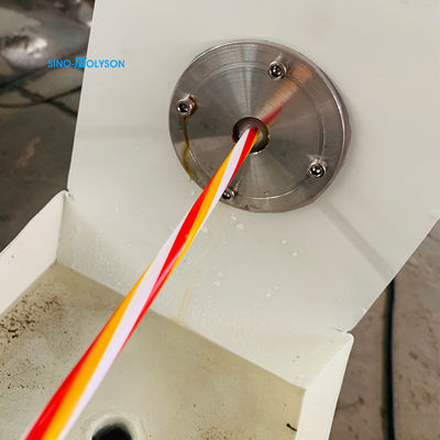 75 rpm Single Screw Extruder PLA Straw Making Machine 7.5kw