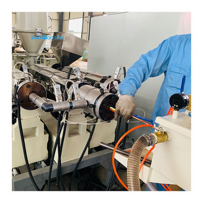 Food Grade PP/PE Granules Plastic Straw Making Machine 380V 3P 50HZ