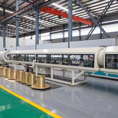 38CrMoALA Screw Material 75-250mm ABA 3 Layer HDPE/PP Pipe Making Machine