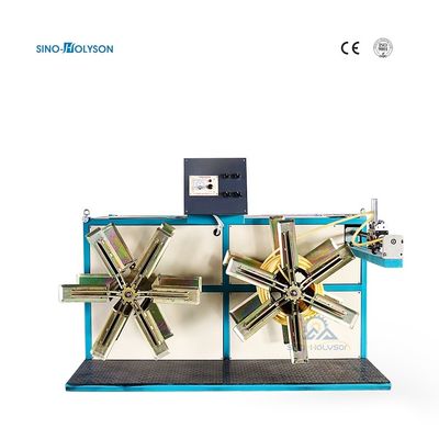 380V Double Station Corrugated Pipe Coil Machine 25 To 65kg/H