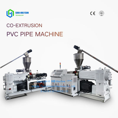 37kw PVC Pipe Making Machine With CE ISO CO EXTRUSION Plastic Extruder