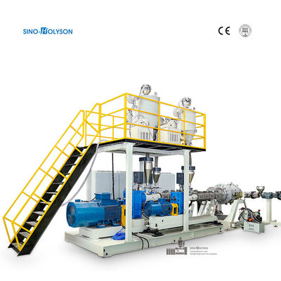 ABC 3 Layers HDPE/PP Pipe Making Machine For HDPE Water Supply Pipe 110-350mm