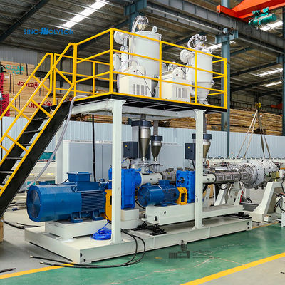 ABC 3 Layers HDPE/PP Pipe Making Machine For HDPE Water Supply Pipe 110-350mm