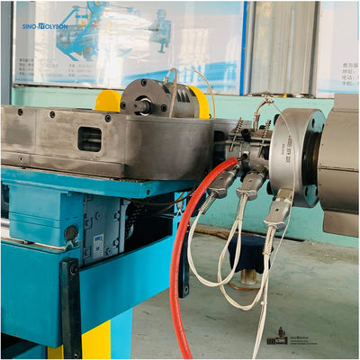 75 Rpm Hookah Shisha Hose Plastic Extruder Machine For Corrugated Pipe
