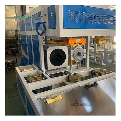 380V Automatic PVC Pipe Socketing Machine With L Shape Mould