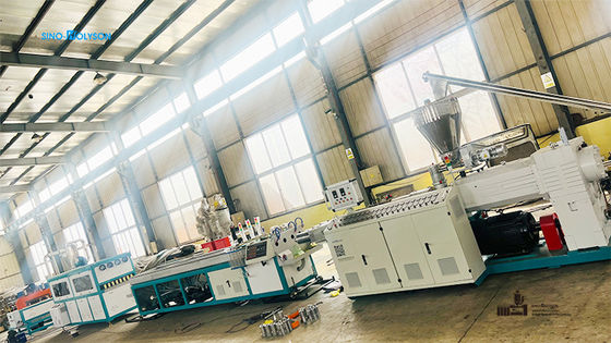 Double Screw 16-32mm Electrical Conduit PVC Pipe Making Machine