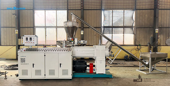 Double Screw 16-32mm Electrical Conduit PVC Pipe Making Machine